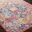 Charleston Power Loom White/Orange/Dark Blue Rug-418285812