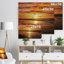 «Bright Yellow Sunset over Waves», impression-35061274-35061282