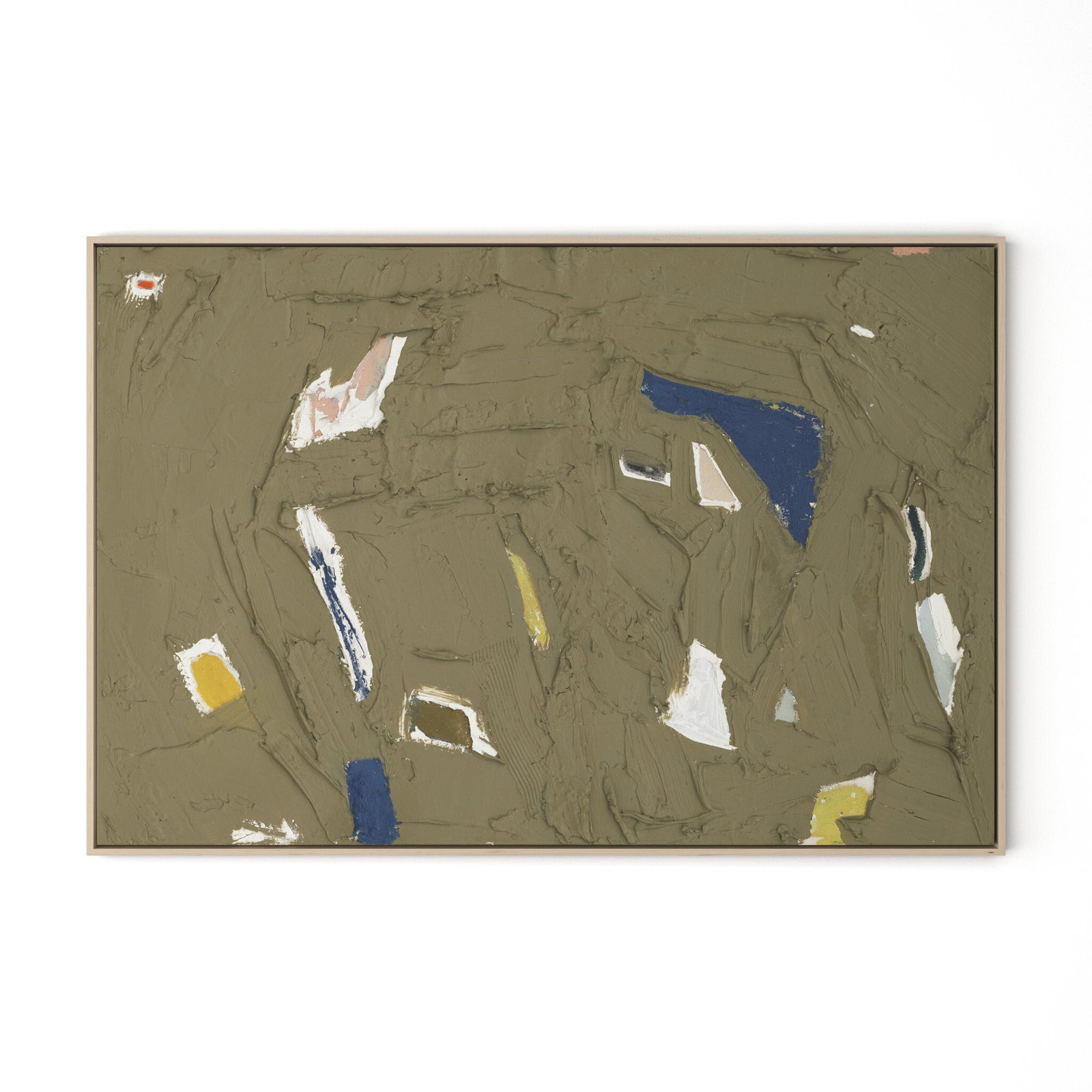 She's Electric by Allison Rohland, 27.5" H x 40" W, Beige