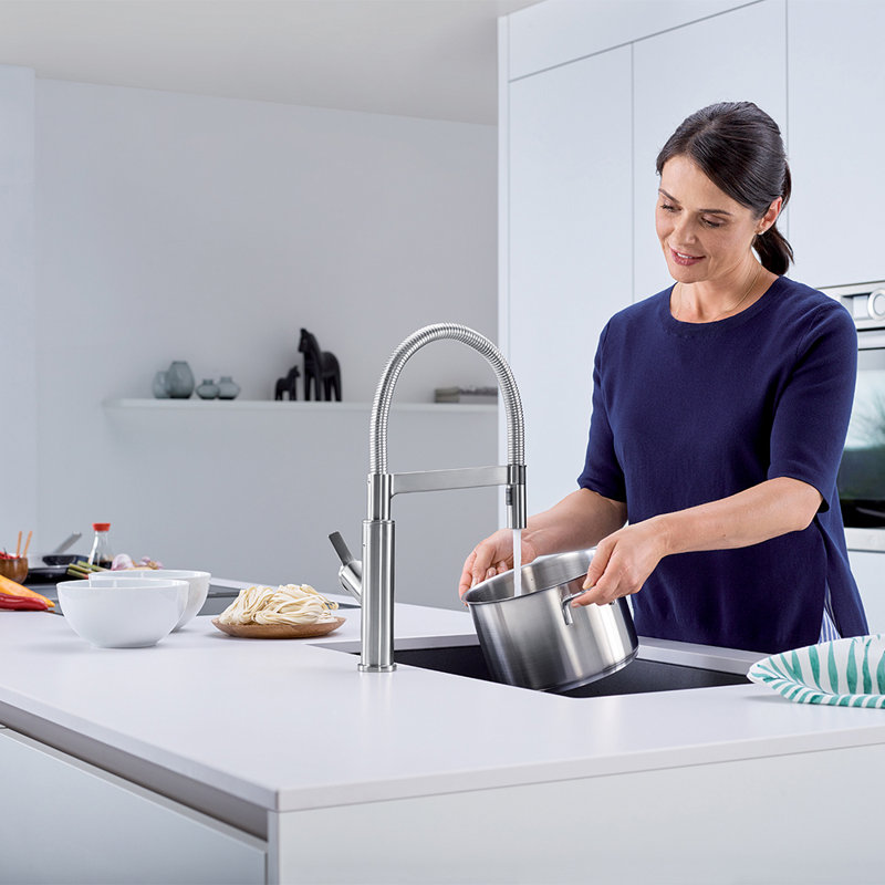 Robinet de cuisine Solenta Senso, Chrome