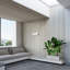BASCIA Steel Flush Mounted Sconce