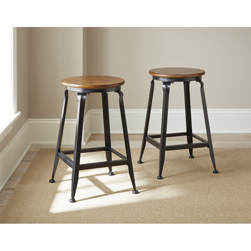 Konieczny Counter Stool with Metal Frame