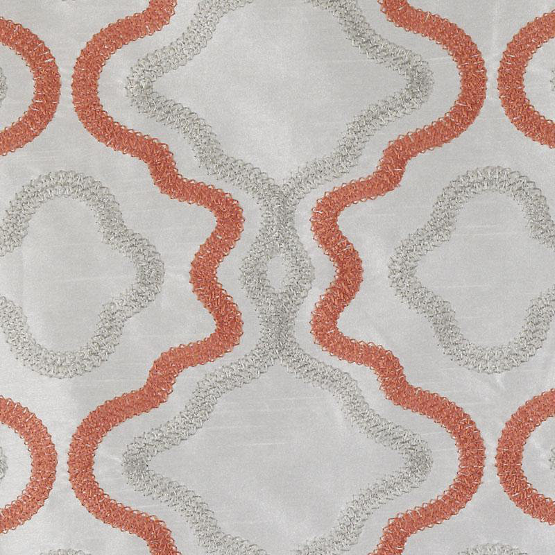 Alhambra Prints & Wovens Fabric, Coral