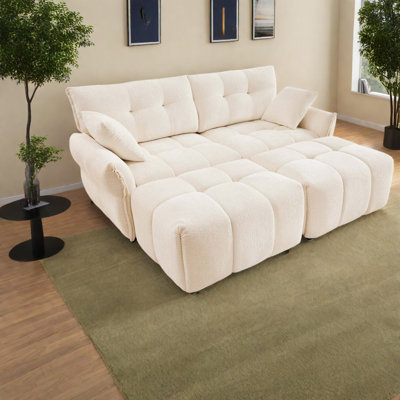 Cozy Modern Sofas In Premium Chenille Fabric For Home And Apartment