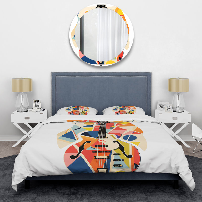 Ensemble de housse de couette Funky Guite Muse - Fruits, Housse de couette pour lit simple