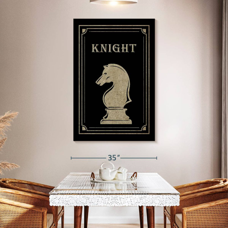 Senne Chess Knight, 51" H x 34" W