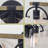 3 - Light Dimmable Black Vanity Light