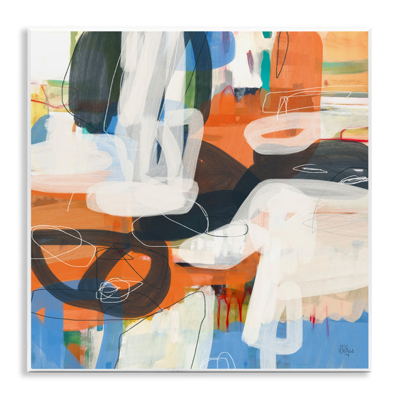 «Abstract Squiggle Distorsion» par Lisa Ridgers