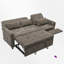 Canapé convertible 81,9 po avec fauteuil inclinable-1335274349