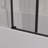 Shower Door  - Semi-Frameless Design Design Glass Door For Bathtub, 1/4" (6Mm) Thick Clear Tempered Glass With With Easy-Clean Coating Function, Stainless Steel Hardware