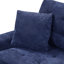 Canapé-lit escamotable en forme de L 82,6 po avec roulettes-121104485
