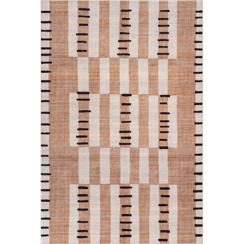  Tapis à rayures Galisse, Rectangle 5 pi x 7 pi
