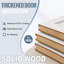 Mirrored Solid Manufactured Wood Pivot-French Door with Installation Hardware Kit-129057514