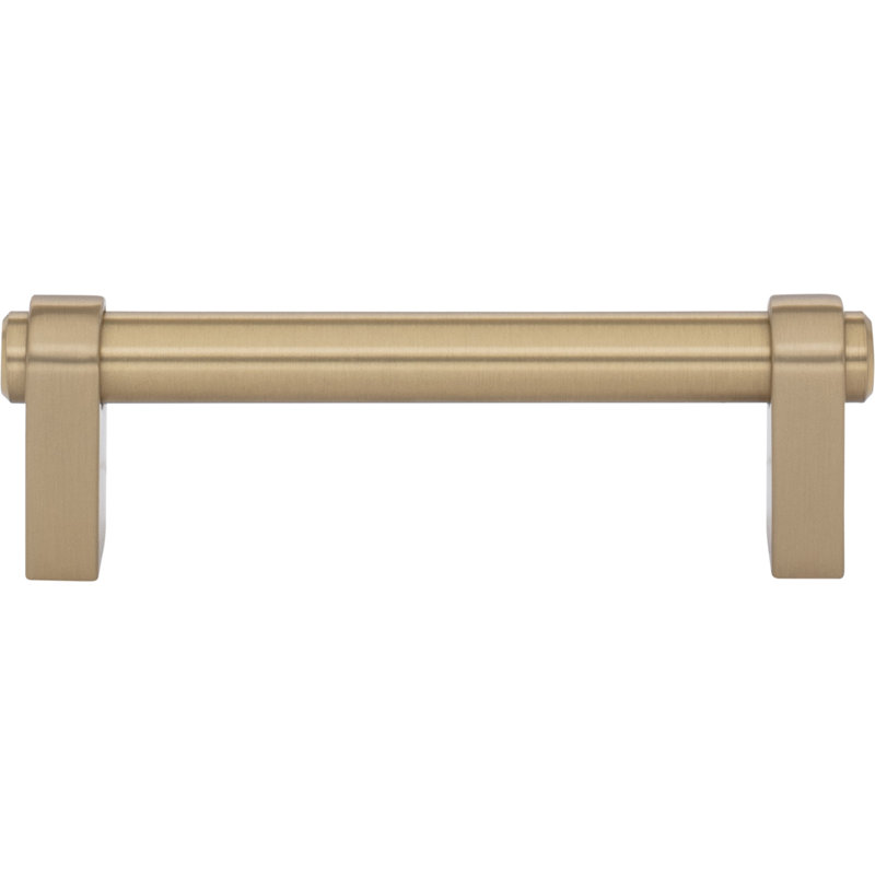 Lawrence Bar Pull, Honey Bronze, 3 3/4" Center To Center