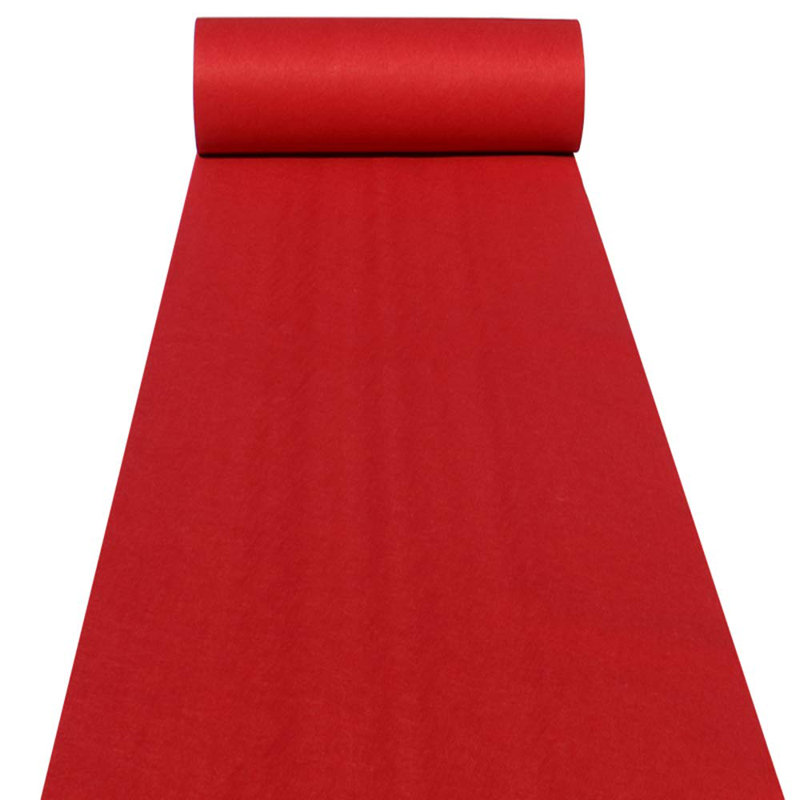 Tapis de couloir intérieur / extérieur rouge Runner Laramie