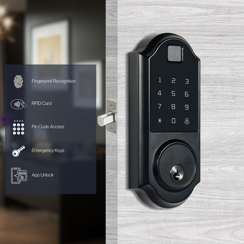 Z07 Bluetooth Deadbolt Smart Lock