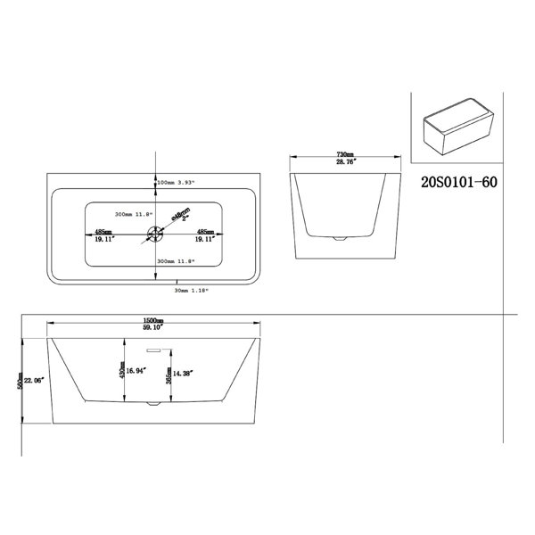 Dimensions du produit