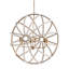 6 - Light Steel Chandelier