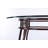 Cofield Round Glass Top Metal Base Dining Table