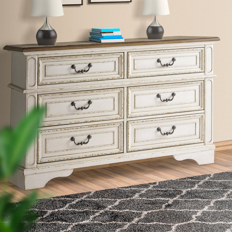 Commode double 6 tiroirs Fondulac