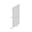 Porte finie standard à persiennes en bois massif-31708254-32008505