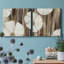 Annet Night Blooms I - 2 pièces, reproduction d'art sur toile tendue-402087906
