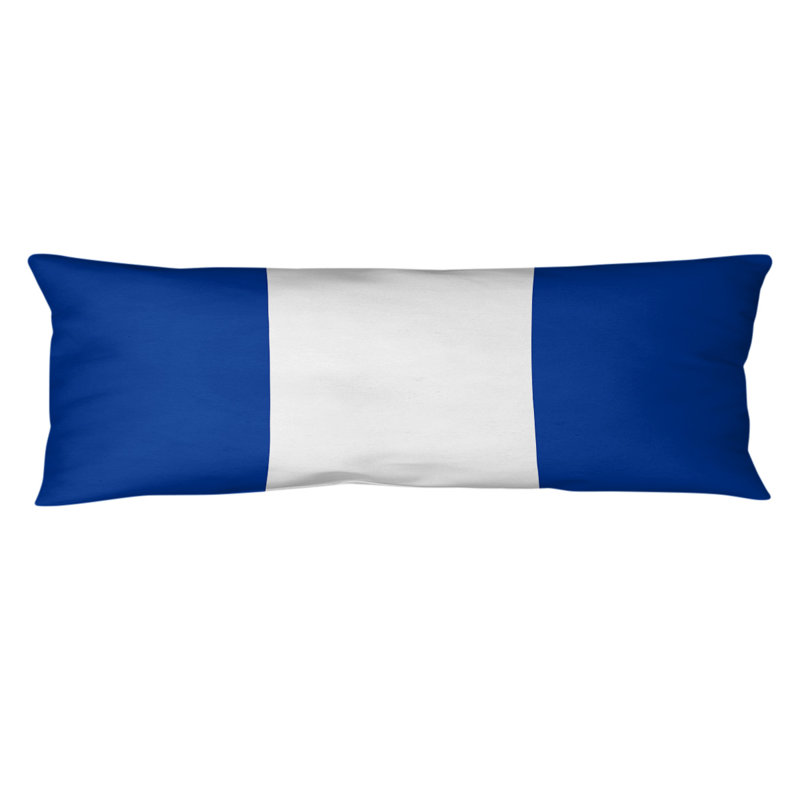 Oreiller de corps en polyester / polyester Arizona Football Stripes, Bleu / blanc, Tampa Bay Football 