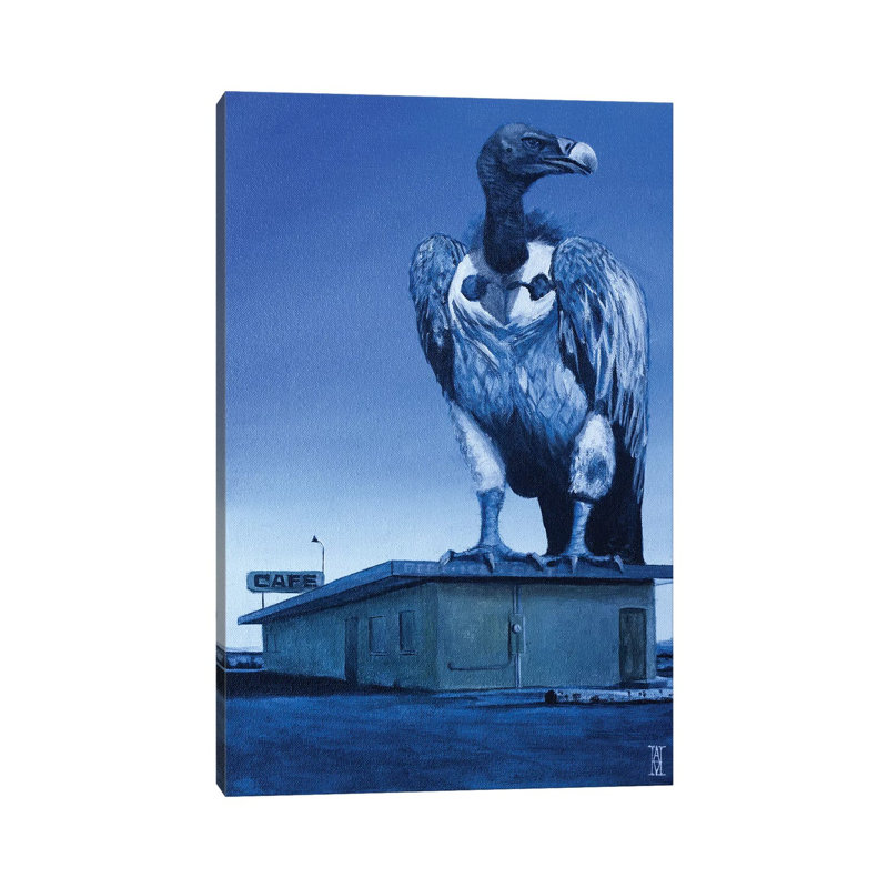 Dusk Of The Vulture 1 Piece Wrapped Canvas Wall Art, 66.04 cm H x 45.72 cm W x 3.175 cm D