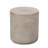 Outdoor Lightweight Concrete Side Table,Light Gray_70886.00