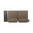 Khaki Aluminium Right Arm Seater - Elegant Option. 65In. Product Depth, 30.82In. Width, 27.78In. Height, 43.47Lb. Mass Comfortable 43.47Lb