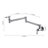 Wall Mount Folding Kitchen Pot Filler Faucet-119337365