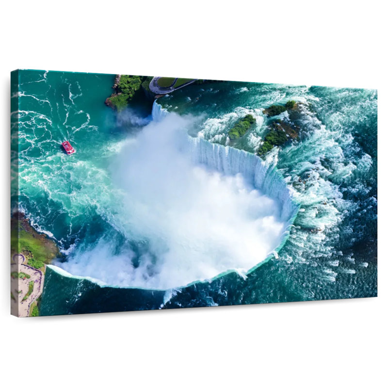Alvord, côté canadien des chutes du Niagara, H 34 po x l 51 po