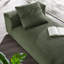 Chaise longue rembourrée en velours côtelé Solace-101323714