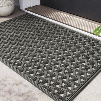 Tapis d'entrée 3D antidérapant
