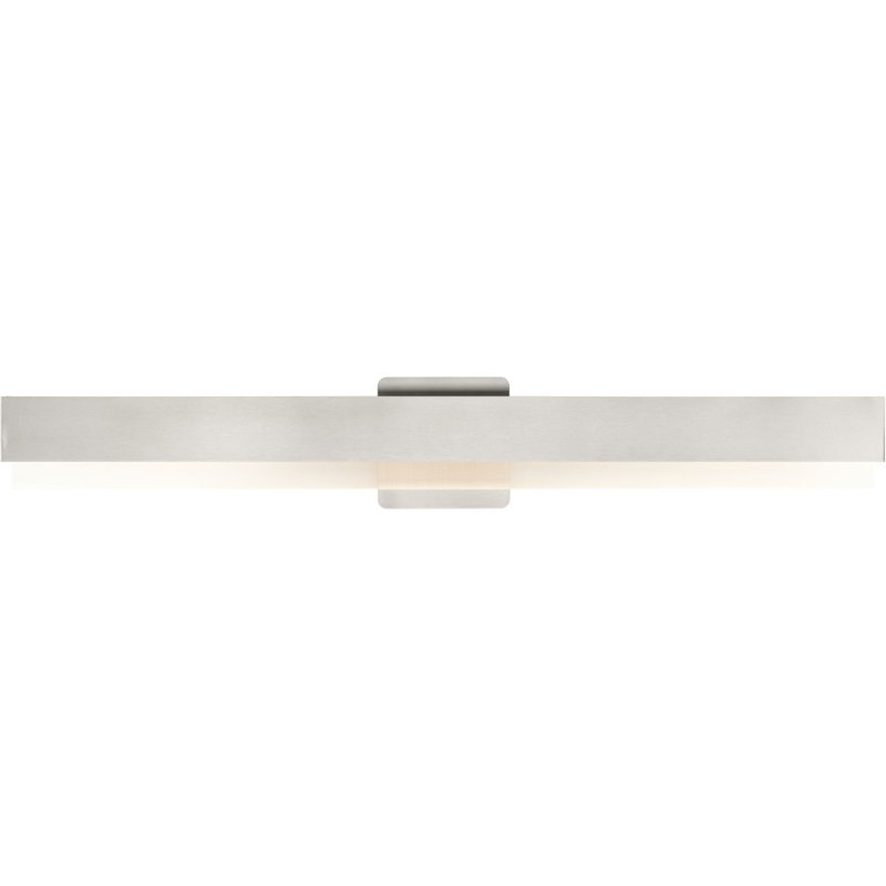 Dimmable LED Vanity Light, Brushed Nickel