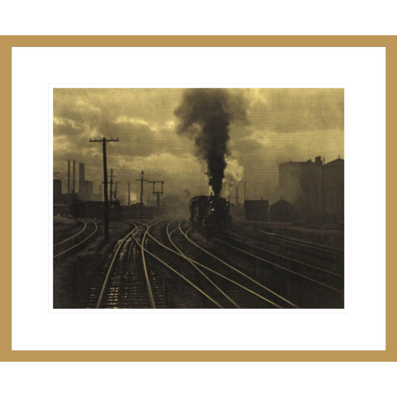 «The Hand of Man» par Alfred Stieglitz, impression giclée sur cadre, 17.75" H x 21.59" W