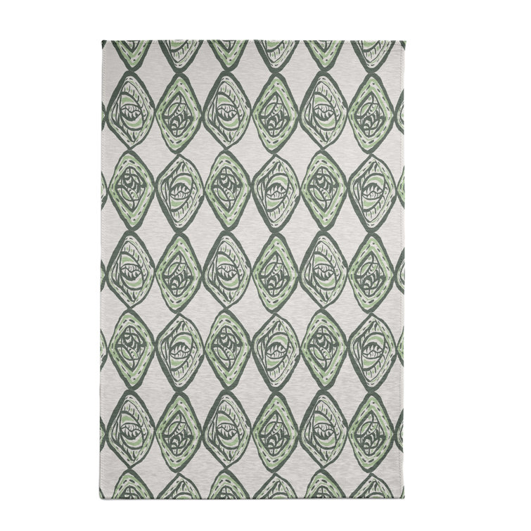 Safari Chenille Geometric Indoor Rug