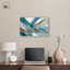 «Gold Accents III», impression sur toile encadrée bleue et dorée par Art Remedy, cadre doré, 24 x 16-1493165758-1492682954
