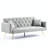 Ethyleen Twin 71.65'' Velvet Convertible Sofa-1563520748