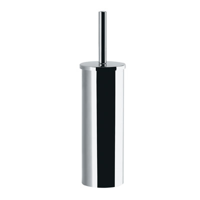Flip Toilet Brush Freestanding - Chrome