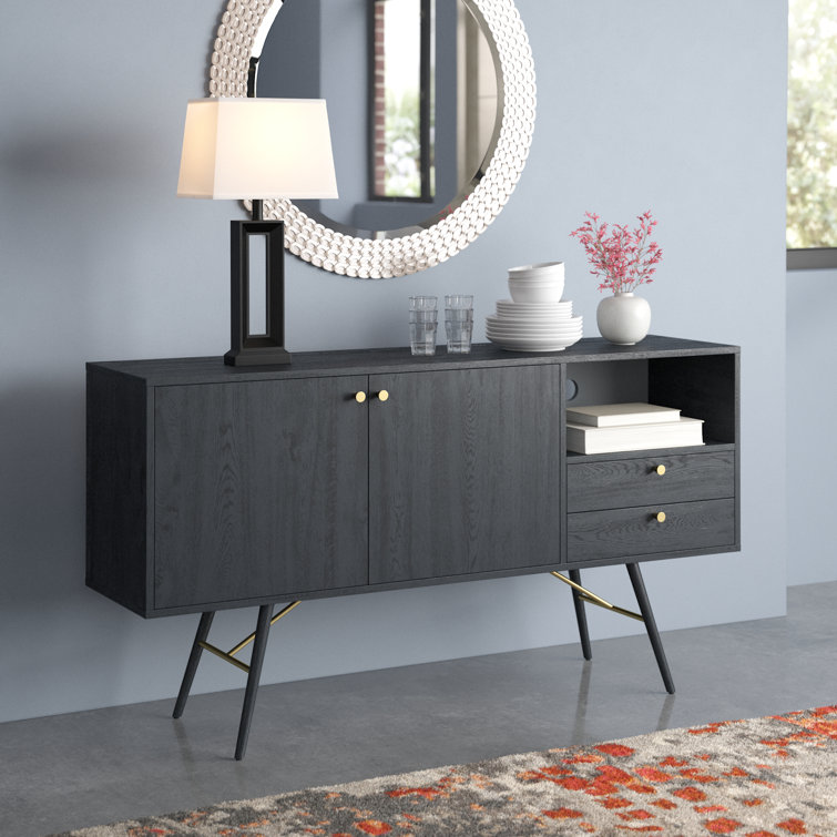 Amarande Lund Sideboard Black/Gold