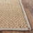 Auckland Bamboo Slat/Seagrass Natural/Gray Area Rug-1346889725