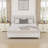 Kadric 23.6'' W 3-Drawer Farmhouse Nightstand With Charging Station-345936141