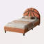 Lit plateforme tapissier Basketball Design