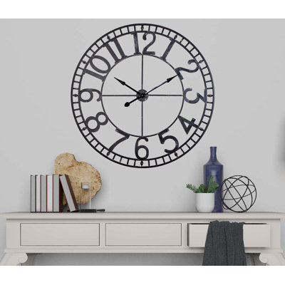 Upper Shockerwick Metal Wall Clock