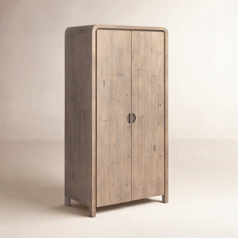 Nedra Solid Wood Armoire