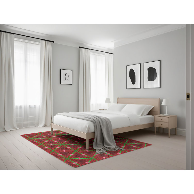 Rundle Geometric Indoor Rug, Rectangle 5' x 7'