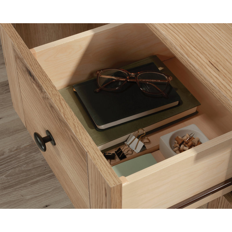 Damian Computer Desk Esb 3A, Timber Oak