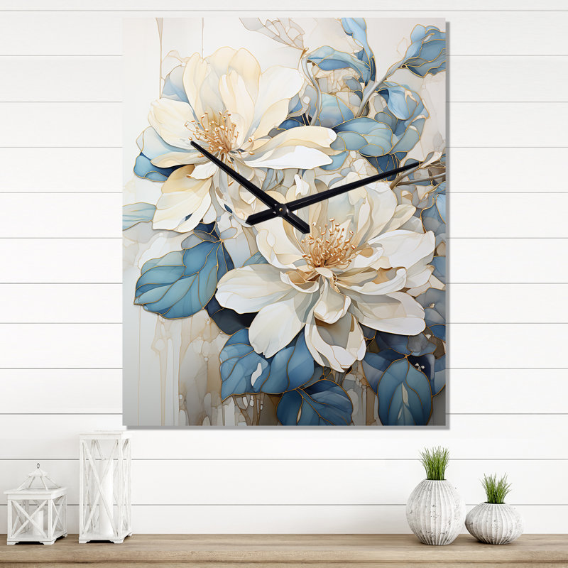 Horloge murale Iremsu - Rhododendron, Moyen