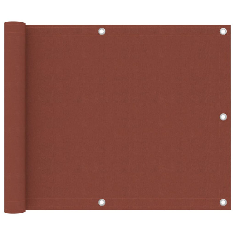 Tissu Oxford Vidaxl, L 157,5 po x P 47,2 po, Terre cuite